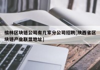 榆林区块链公司有几家分公司招聘[陕西省区块链产业联盟地址]